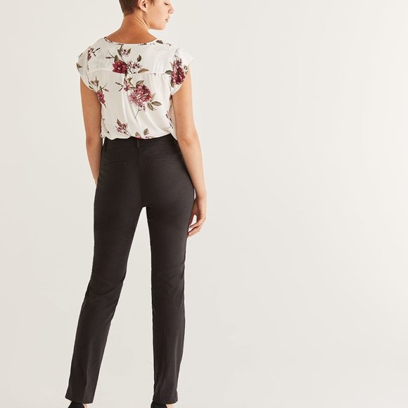💖HOST PICK💖 Reitmans Black Straight Leg Pull On Pants The Iconic (Size 14) - Picture 4 of 12